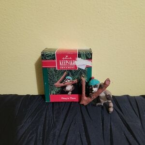 1990 Hallmark Keepsakes "Hang In There" Ornament